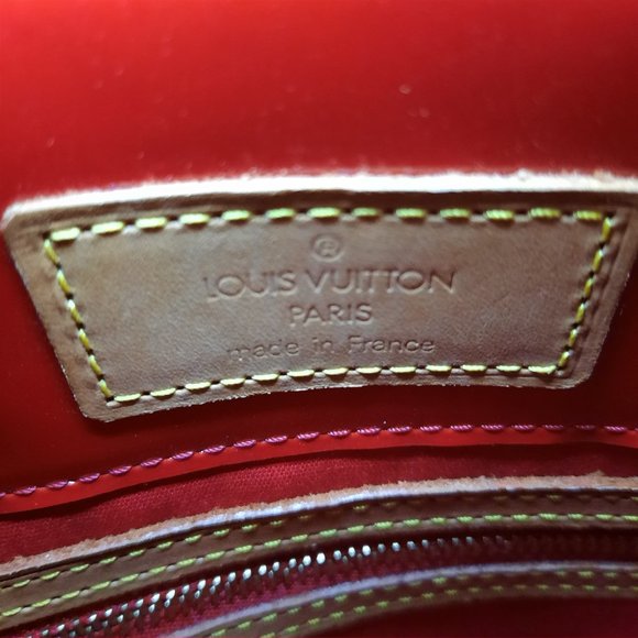 Louis Vuitton Red Patent Tote - Picture 9 of 10